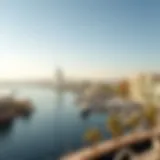 Panoramic view of Al Majaz waterfront