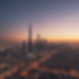 Stunning skyline of Al Nuaimia