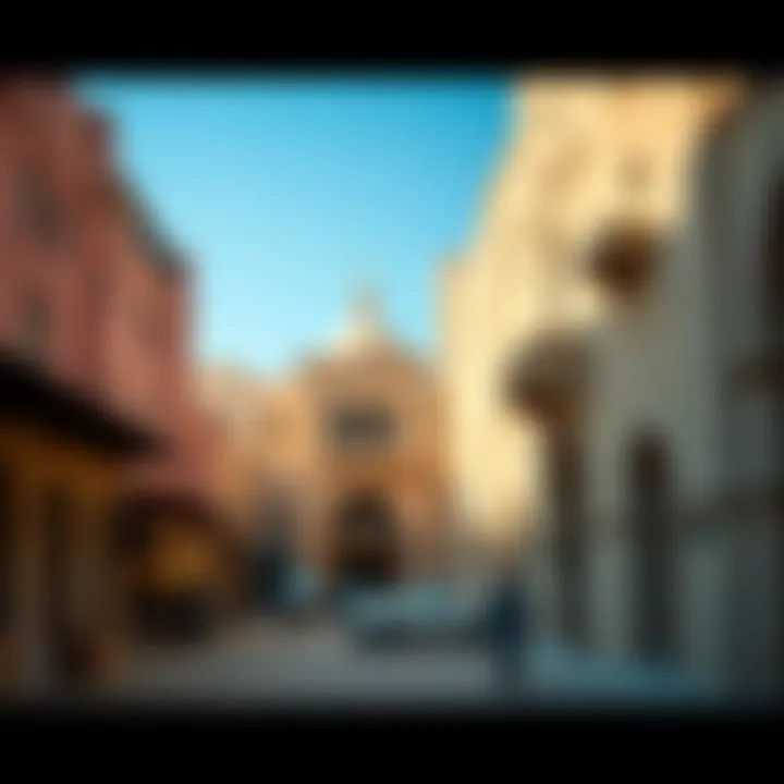 Historical architecture surrounding Al Sabkha Market