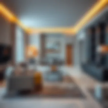 Luxury Interiors in Binghatti Developments A luxury apartment interior from a Binghatti project, emphasizing modern design and comfort.