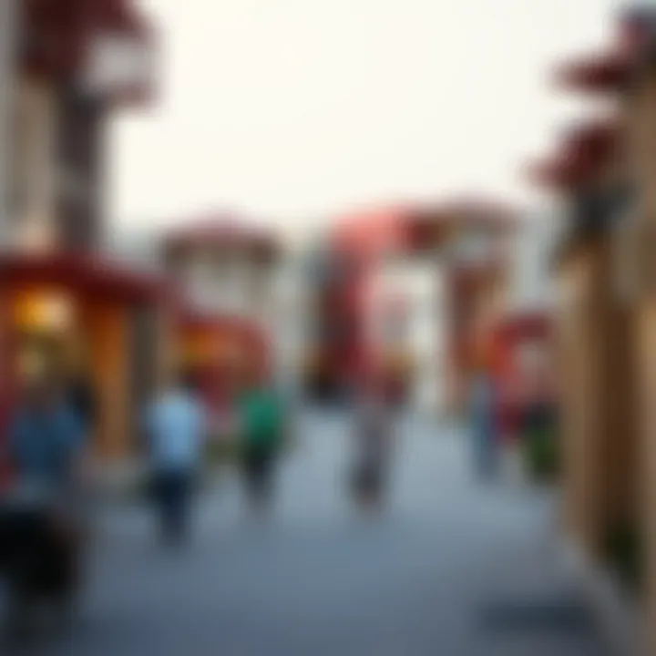 Vibrant community atmosphere in Al Furjan