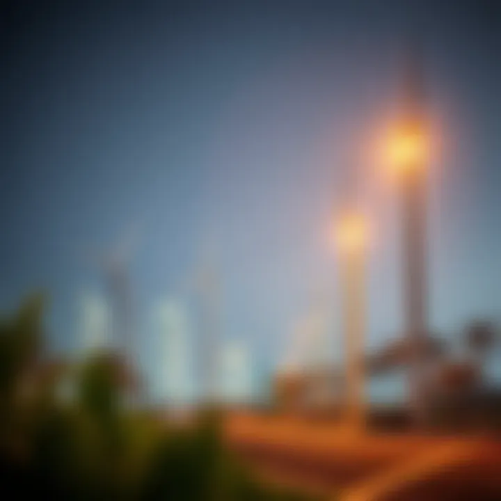 Illustration of sustainable energy initiatives