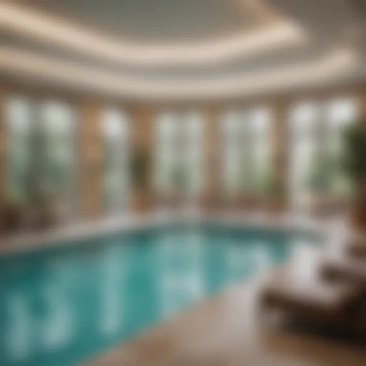 Luxurious amenities available at Emerald Court