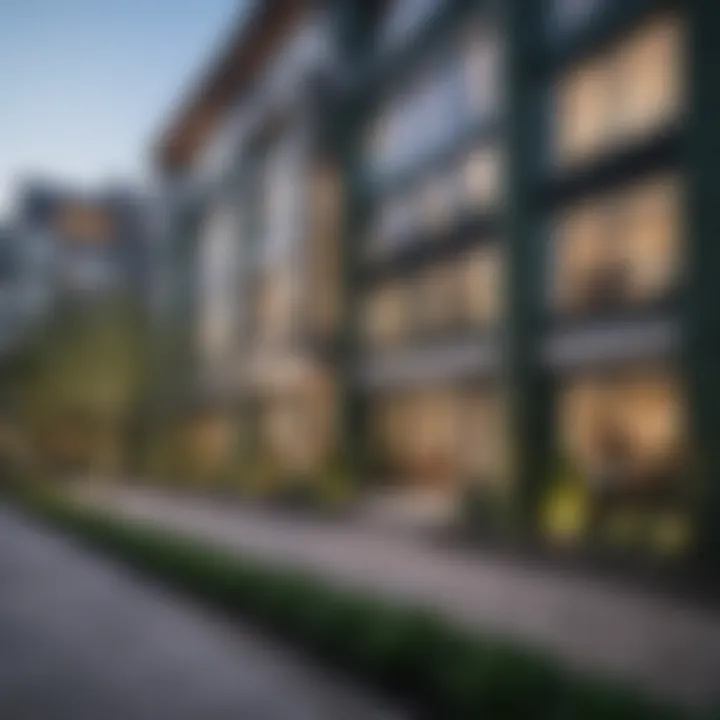 Stunning architectural view of Emerald Court