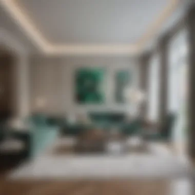 Stunning interior design within Emerald Court residences