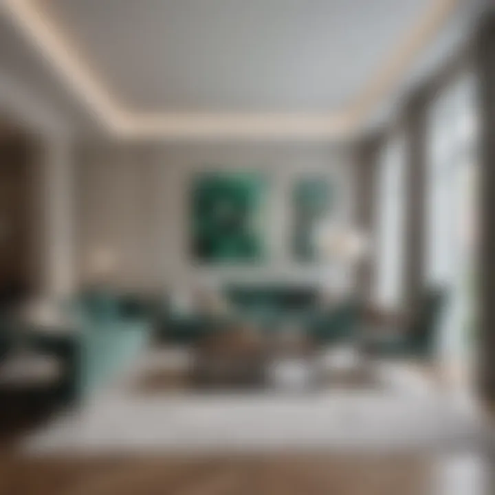 Stunning interior design within Emerald Court residences