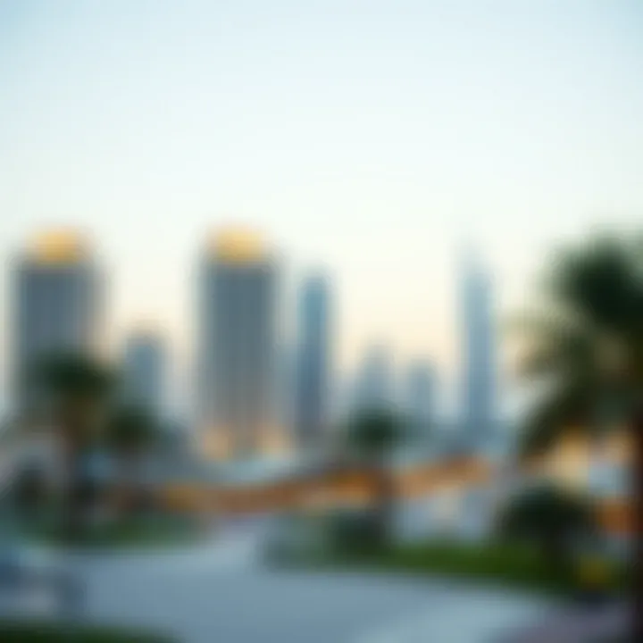 A graph illustrating market trends in Dubai's real estate sector