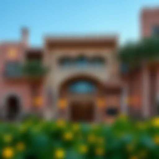 Stunning architectural view of Al Seef showcasing heritage style