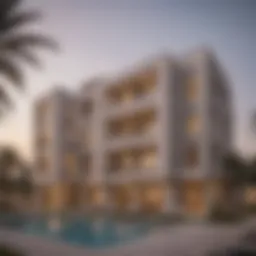 Stunning architectural design of Alkhail Heights