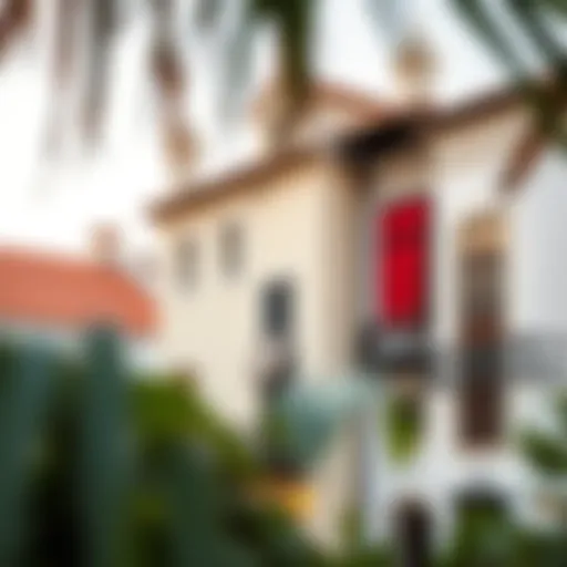 View of traditional architecture in Altstadt Dubai
