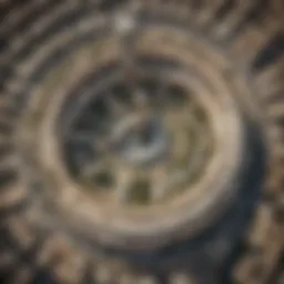 Aerial view of Burjman showcasing its modern architecture