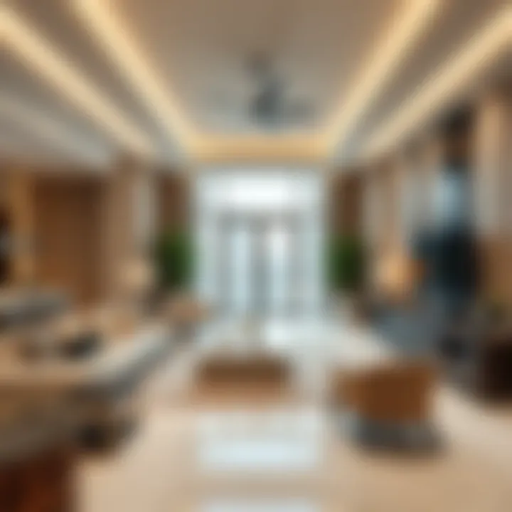 Luxurious apartment interiors in Business Bay