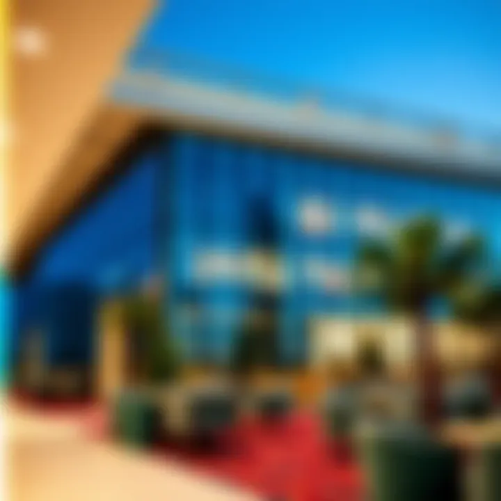 Modern office spaces reflecting the business environment in Business Bay