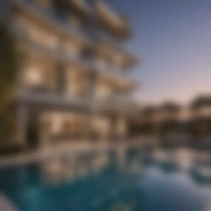 A modern residential unit in Damac Hills Rotana