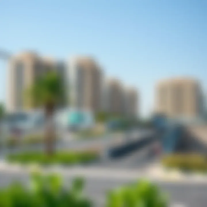 Surrounding real estate developments near Dubai Sports City Metro Station
