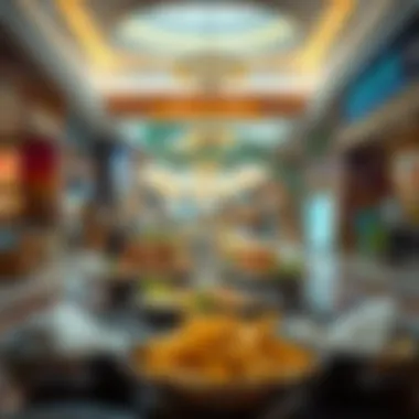 Culinary Delights at Dragon Mall An array of diverse cuisines available at Dragon Mall's food court