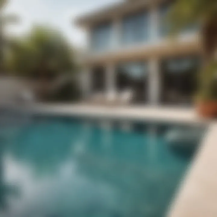 Amenities at Eden House including pools and recreational areas