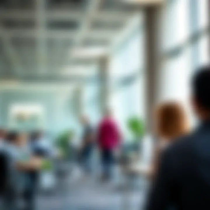 A vibrant office environment at Nakheel representing company culture