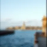 Stunning view of قصر الشاطئ from the waterfront
