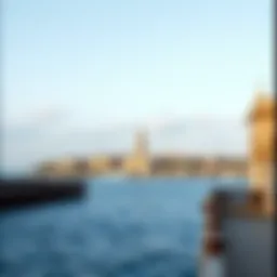 Stunning view of قصر الشاطئ from the waterfront