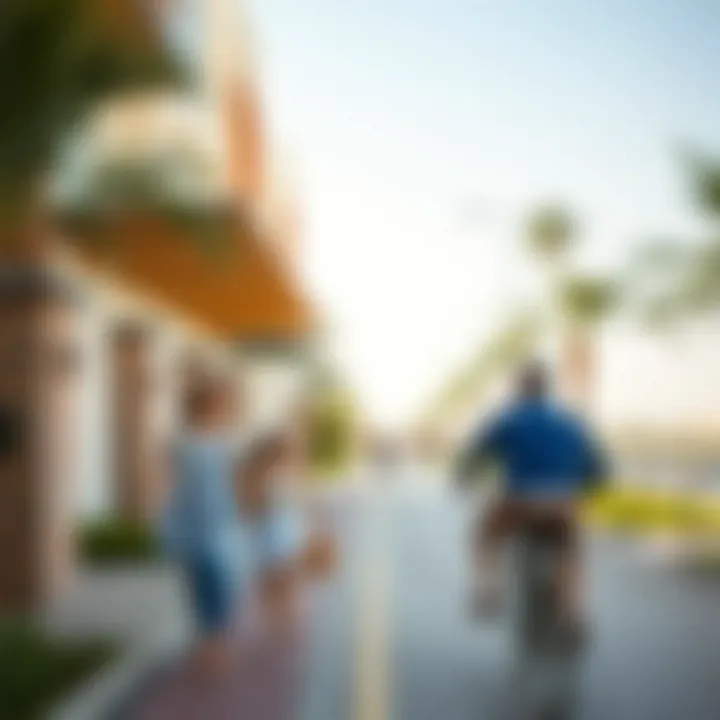 Vibrant community lifestyle in Dubai