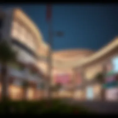 Contemporary Shopping Center in Mirdif Modern shopping center capturing contemporary design
