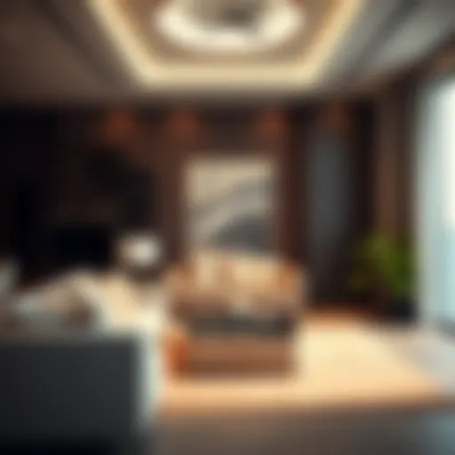 Modern living space in Arjan, Dubai
