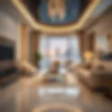 Luxurious living space in Savoy Hotel Apartments
