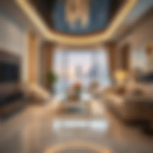 Luxurious living space in Savoy Hotel Apartments
