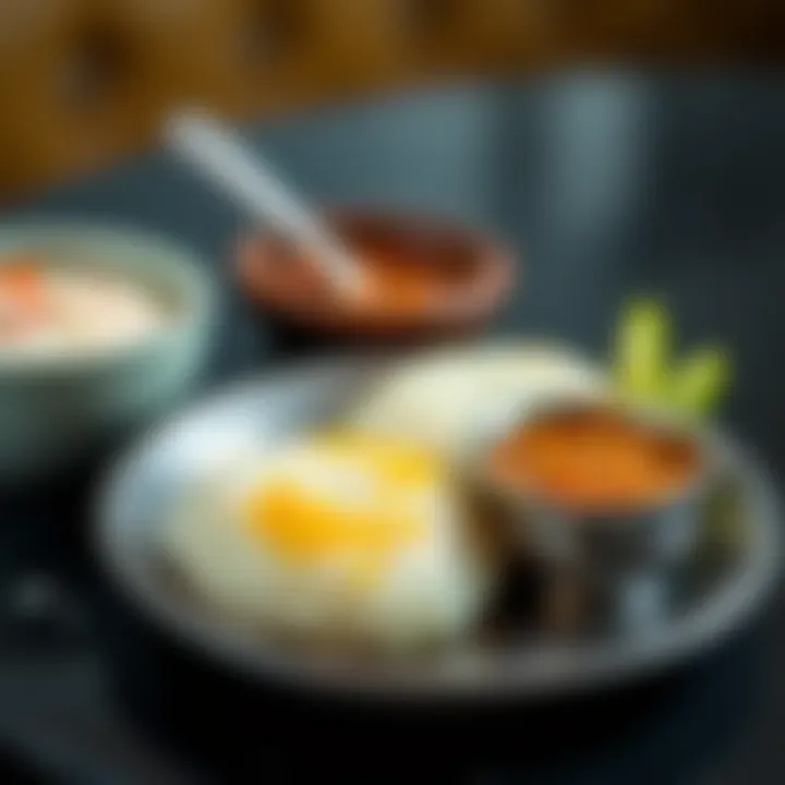 Idli and Sambar served with coconut chutney