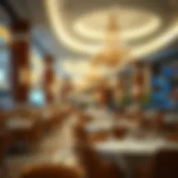 Elegant dining ambiance at Mirdif Mall