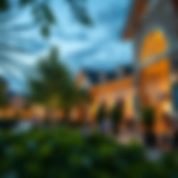 Lifestyle amenities surrounding Pavilion Shops