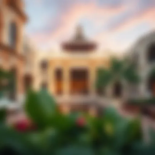 Stunning view of Pavilion Shops in Discovery Gardens