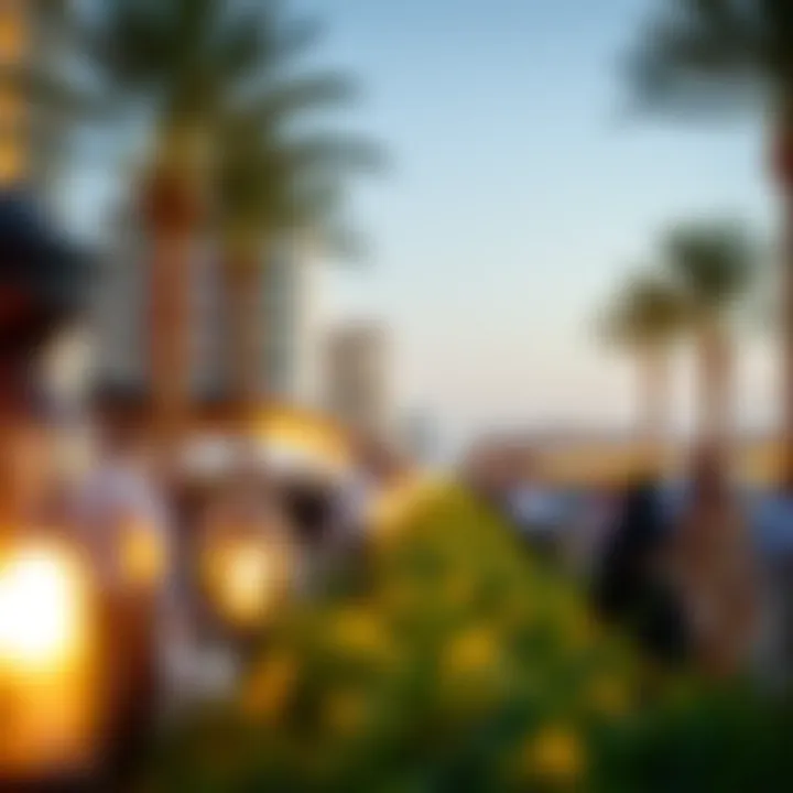 Community events fostering engagement and lifestyle within Dubai neighborhoods