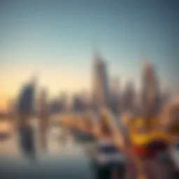 Stunning skyline of Dubai showcasing modern architectural marvels