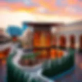 Stunning architectural overview of Farzi City Walk