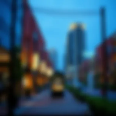 Serene atmosphere of Farzi City Walk