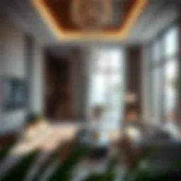 Luxurious interior of a Manarat living space