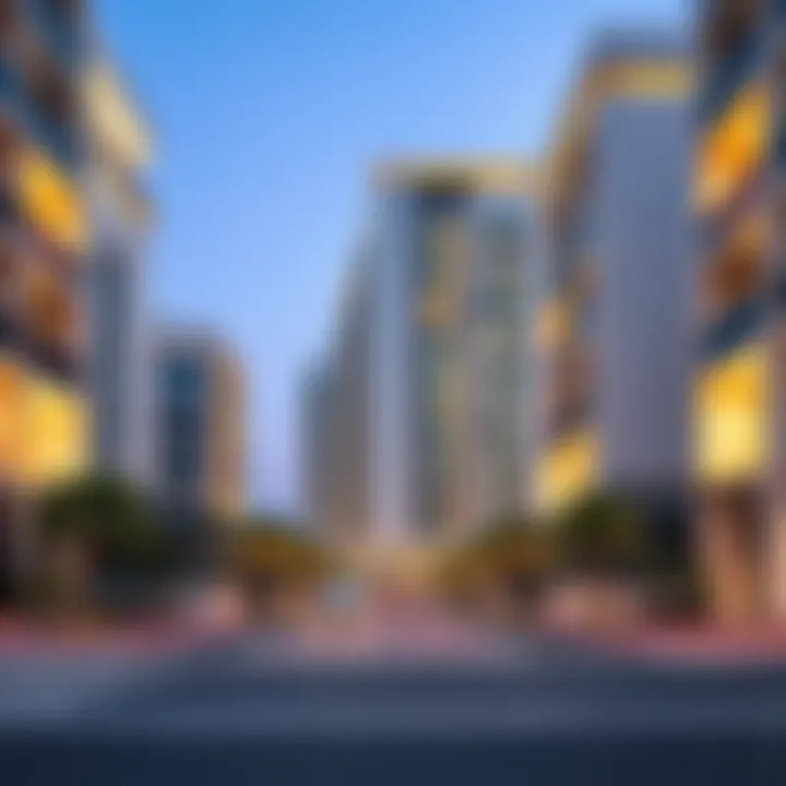 Modern architectural designs of Manarat buildings