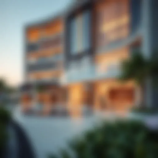 Stunning architecture of Mar Residence showcasing modern luxury design
