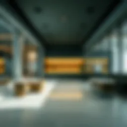 Contemporary office space representing Dubai's real estate market