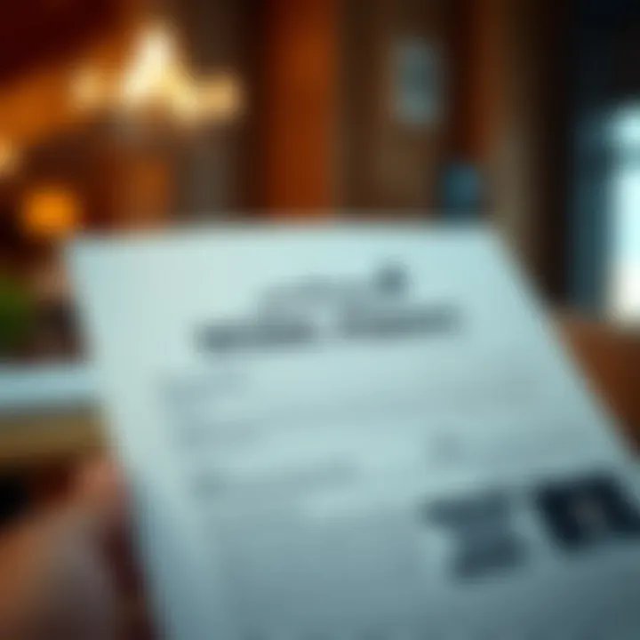 An official document laying out application requirements
