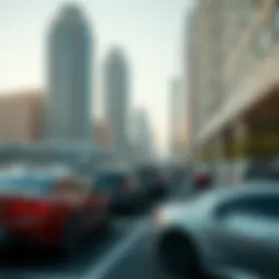 Overview of Dubai's parking SMS system
