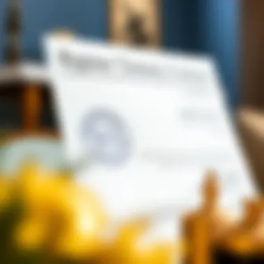A registered tenancy contract displayed with a stamp of approval