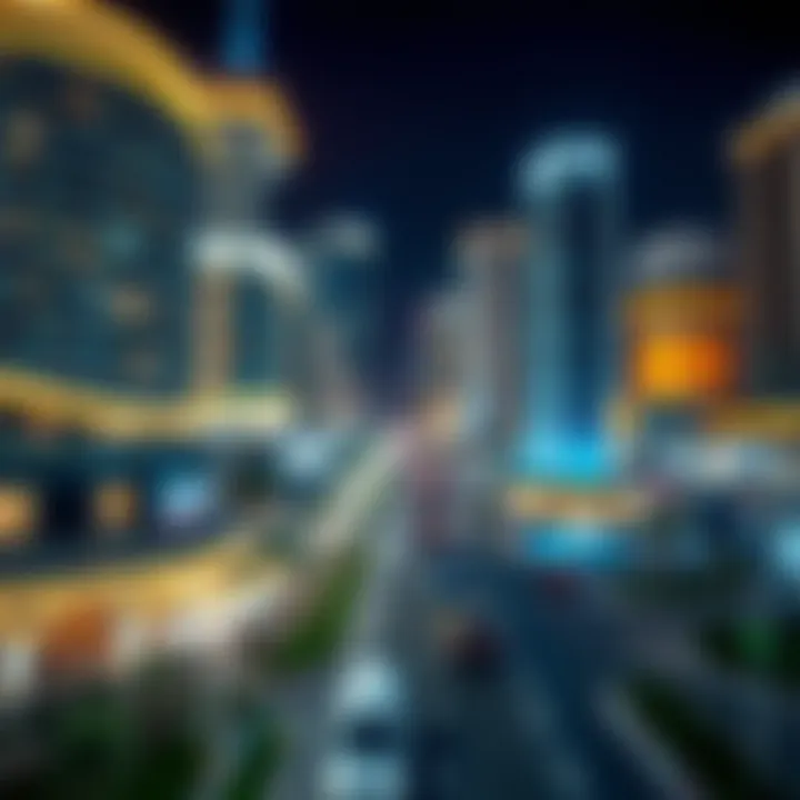 Investment opportunities in the UAE depicted visually