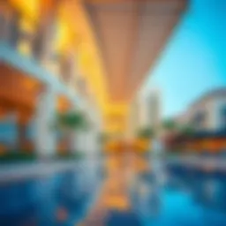Stunning architecture of Telal Jumeirah showcasing modern design