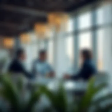 Business Strategies During Eid Holidays Business planning session during Eid holidays