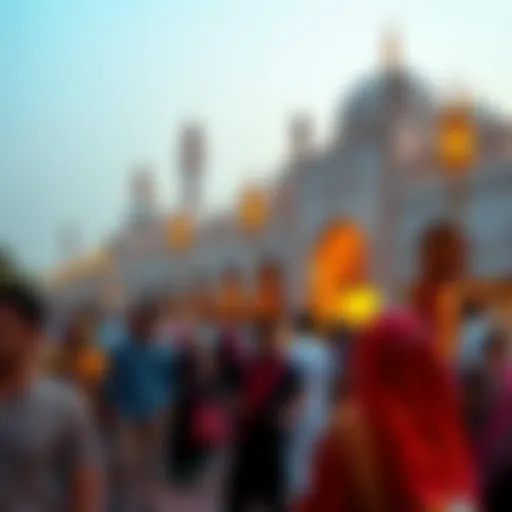 Celebration of Eid in the UAE showcasing cultural traditions