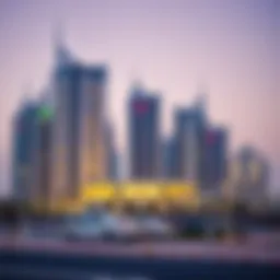 UAE skyline showcasing modern architecture