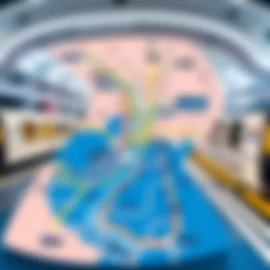 Comprehensive Map of the Metro Network Map of Dubai Metro Network